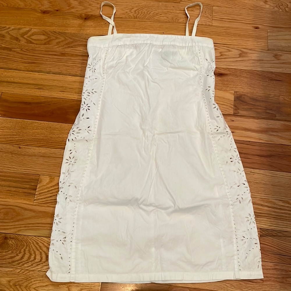 French connection eyelet dress
